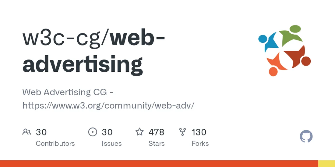 Visual for this record: A browser standards group drafts ad rules it does not ship
